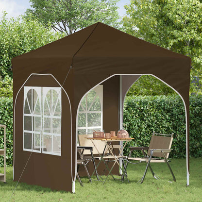 Pop-up Party Tent 192 x 192 x 245 cm Taupe