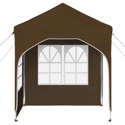 Pop-up Party Tent 192 x 192 x 245 cm Taupe