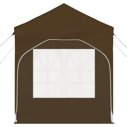 Pop-up Party Tent 192 x 192 x 245 cm Taupe
