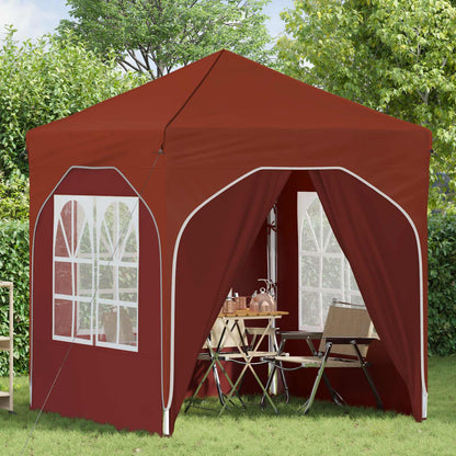 Pop-up Party Tent 192 x 192 x 245 cm Terracotta