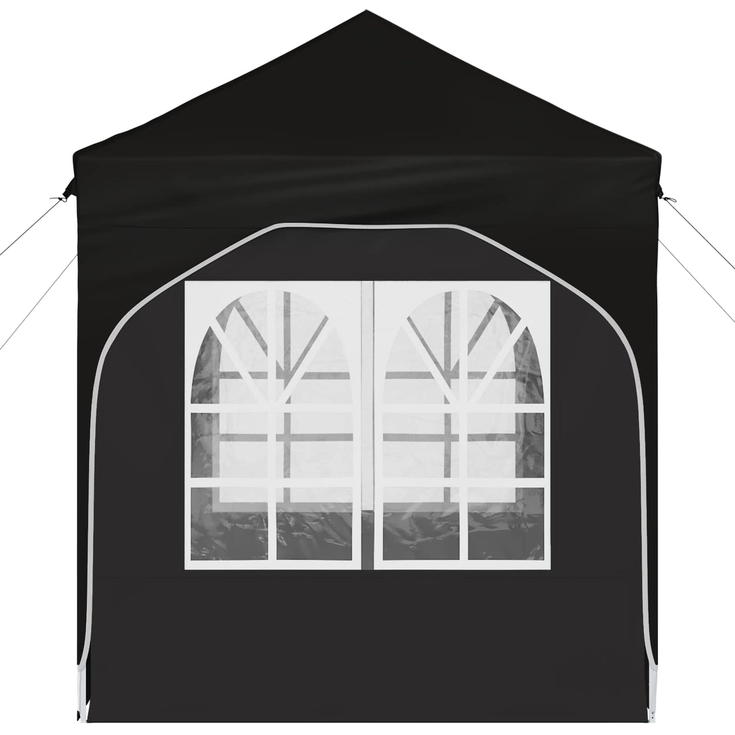 Pop-up Party Tent 192 x 192 x 245 cm Black