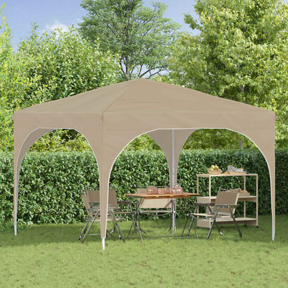 Pop-up Party Tent 290 x 290 x 245 cm Cream