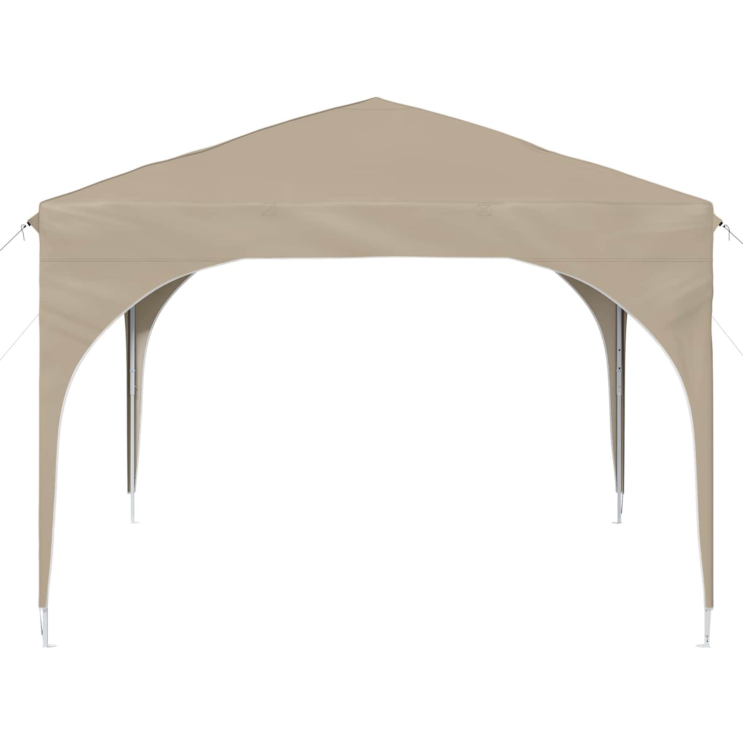 Pop-up Party Tent 290 x 290 x 245 cm Cream