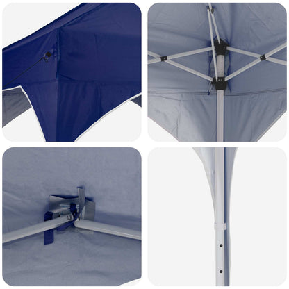 Pop-up Party Tent 290 x 290 x 245 cm Blue