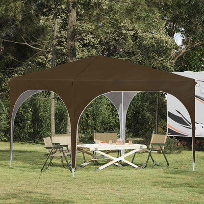 Pop-up Party Tent 290 x 290 x 245 cm Taupe