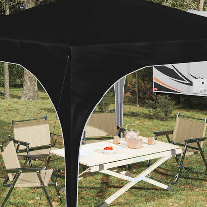 Pop-up Party Tent 290 x 290 x 245 cm Black