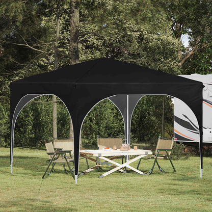 Pop-up Party Tent 290 x 290 x 245 cm Black