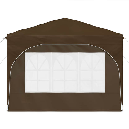 Pop-up Party Tent 290 x 290 x 245 cm Taupe