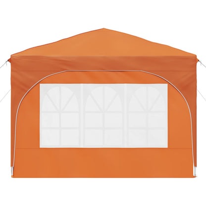 Pop-up Party Tent 290 x 290 x 245 cm Orange
