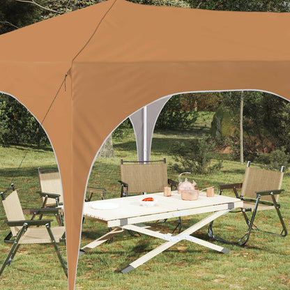 Pop-up Party Tent 575 x 288 x 245 cm Beige Oxford Fabric