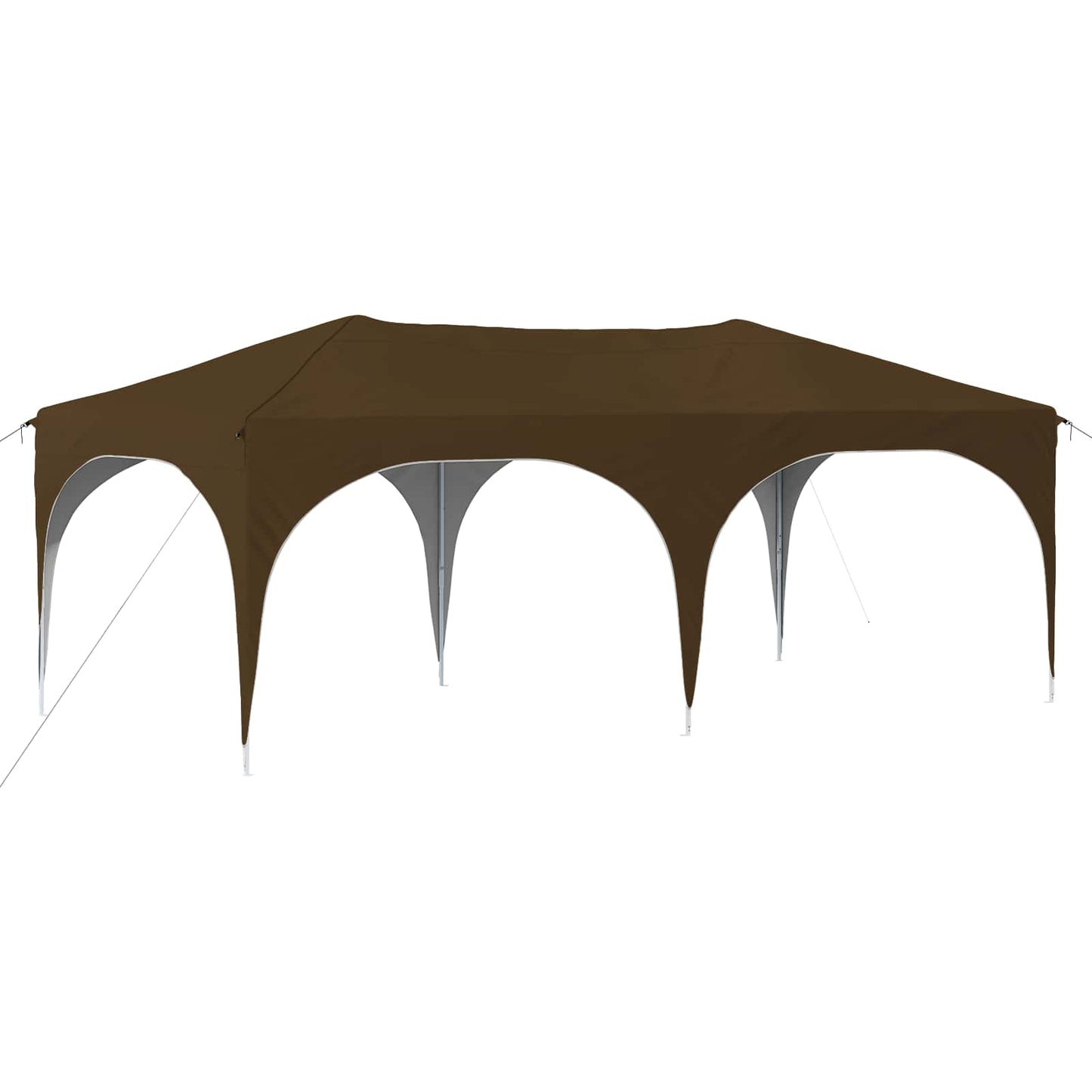 Pop-up Party Tent 575 x 288 x 245 cm Taupe Oxford Fabric