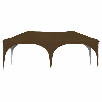 Pop-up Party Tent 575 x 288 x 245 cm Taupe Oxford Fabric