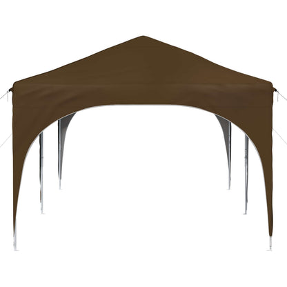 Pop-up Party Tent 575 x 288 x 245 cm Taupe Oxford Fabric