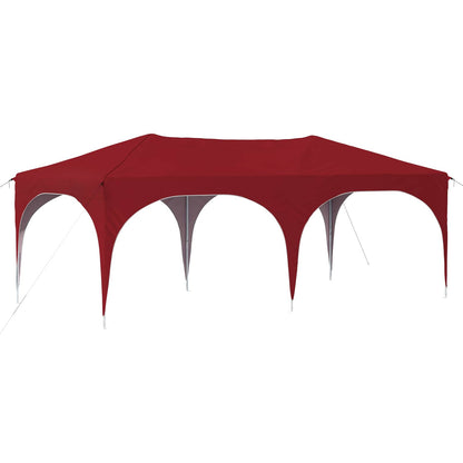 Pop-up Party Tent 575 x 288 x 245 cm Burgundy Oxford Fabric