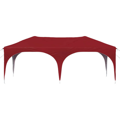 Pop-up Party Tent 575 x 288 x 245 cm Burgundy Oxford Fabric
