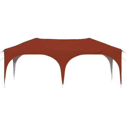 Pop-up Party Tent 575 x 288 x 245 cm Terracotta Oxford Fabric