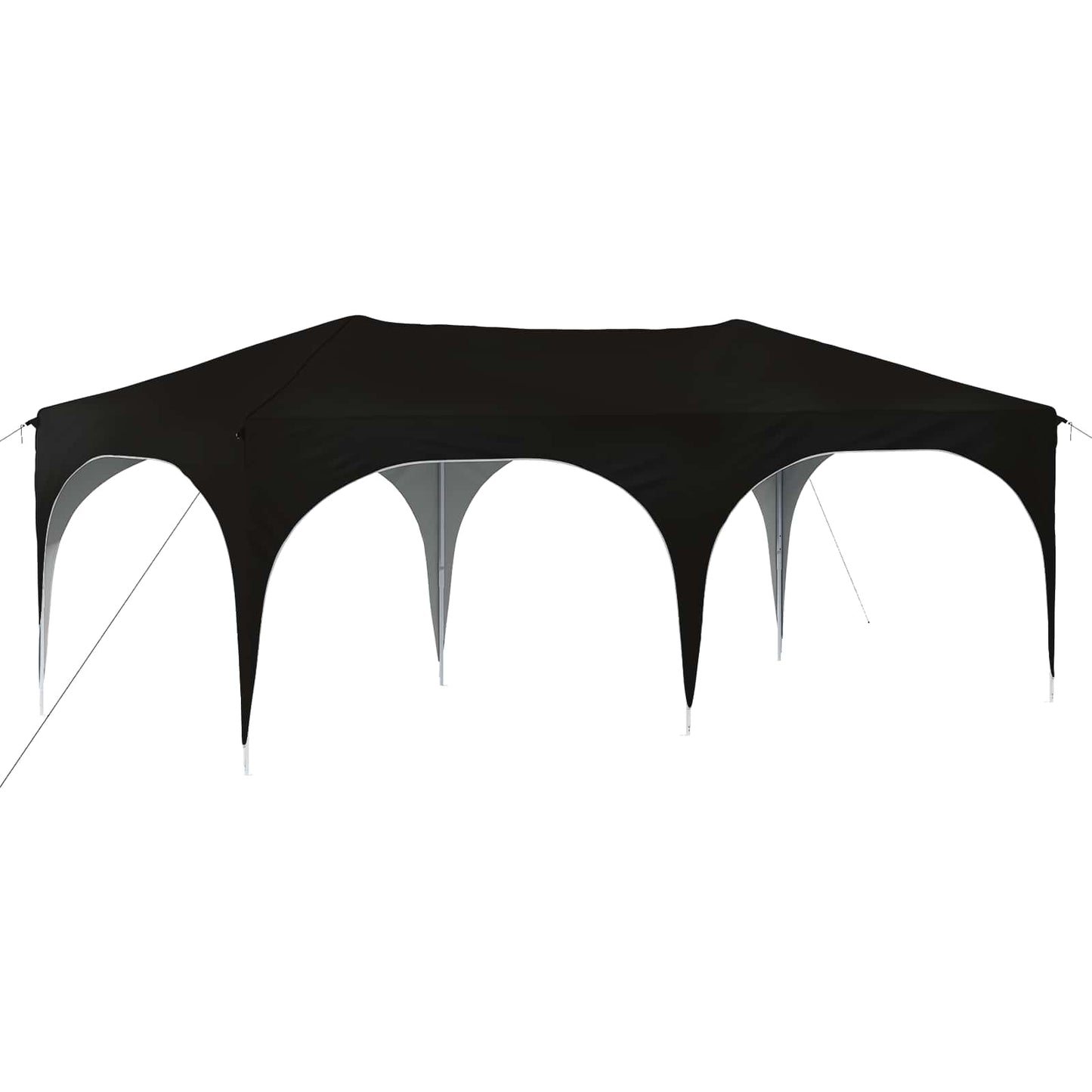 Pop-up Party Tent 575 x 288 x 245 cm Black Oxford Fabric