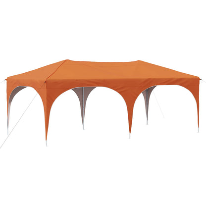 Pop-up Party Tent 575 x 288 x 245 cm Orange Oxford Fabric
