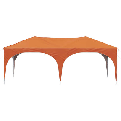 Pop-up Party Tent 575 x 288 x 245 cm Orange Oxford Fabric