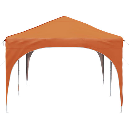 Pop-up Party Tent 575 x 288 x 245 cm Orange Oxford Fabric