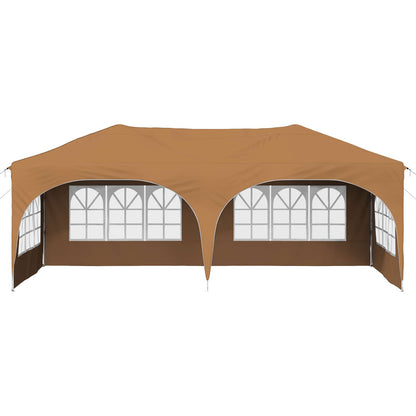 Pop-up Party Tent 575 x 288 x 245 cm Beige Oxford Fabric