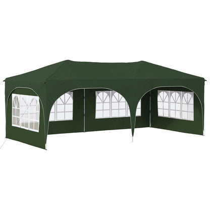 Pop-up Party Tent 575 x 288 x 245 cm Green Oxford Fabric