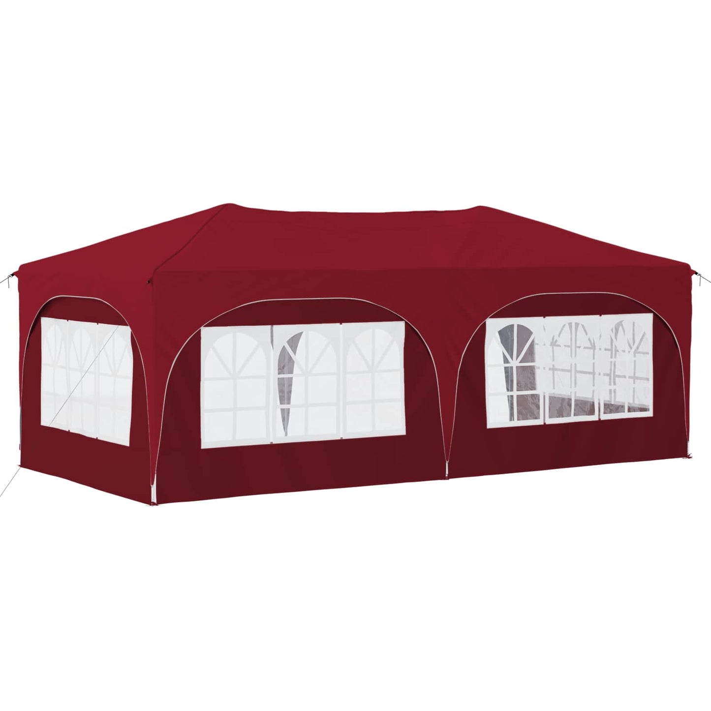 Pop-up Party Tent 575 x 288 x 245 cm Burgundy Oxford Fabric