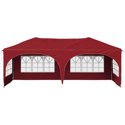 Pop-up Party Tent 575 x 288 x 245 cm Burgundy Oxford Fabric