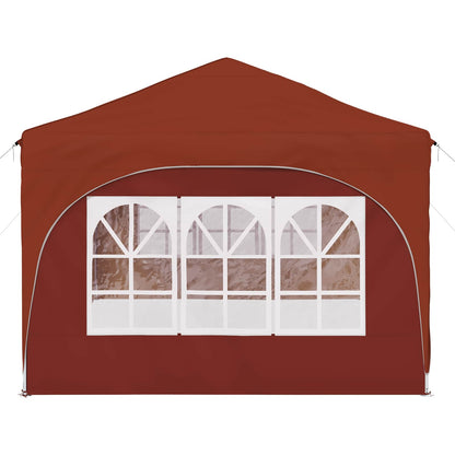 Pop-up Party Tent 575 x 288 x 245 cm Terracotta Oxford Fabric