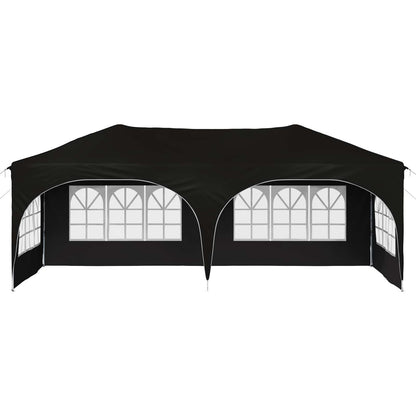 Pop-up Party Tent 575 x 288 x 245 cm Black Oxford Fabric