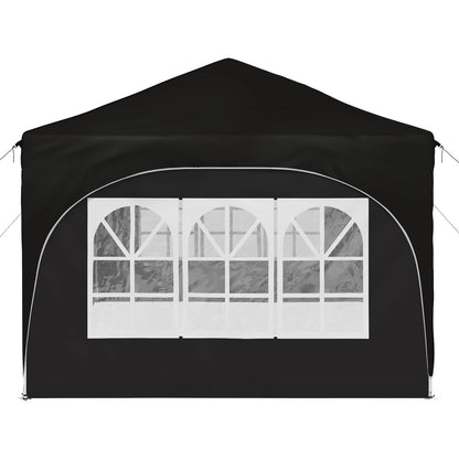 Pop-up Party Tent 575 x 288 x 245 cm Black Oxford Fabric