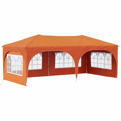Pop-up Party Tent 575 x 288 x 245 cm Orange Oxford Fabric