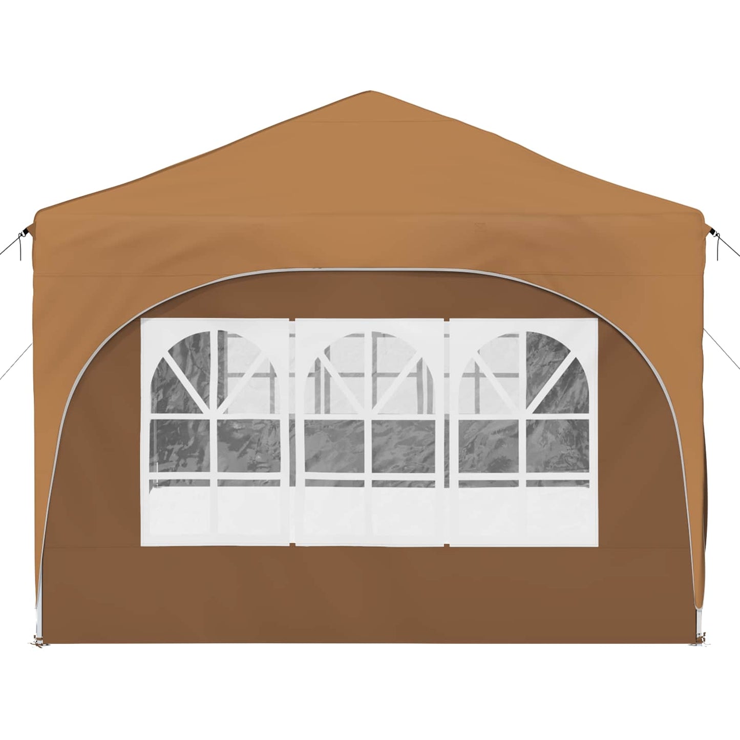 Pop-up Party Tent 575 x 288 x 245 cm Beige Oxford Fabric