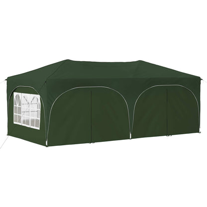 Pop-up Party Tent 575 x 288 x 245 cm Green Oxford Fabric