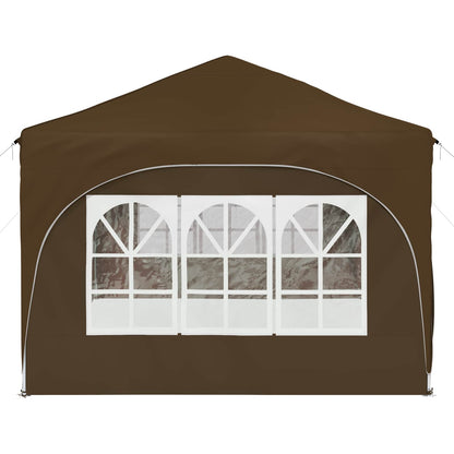 Pop-up Party Tent 575 x 288 x 245 cm Taupe Oxford Fabric