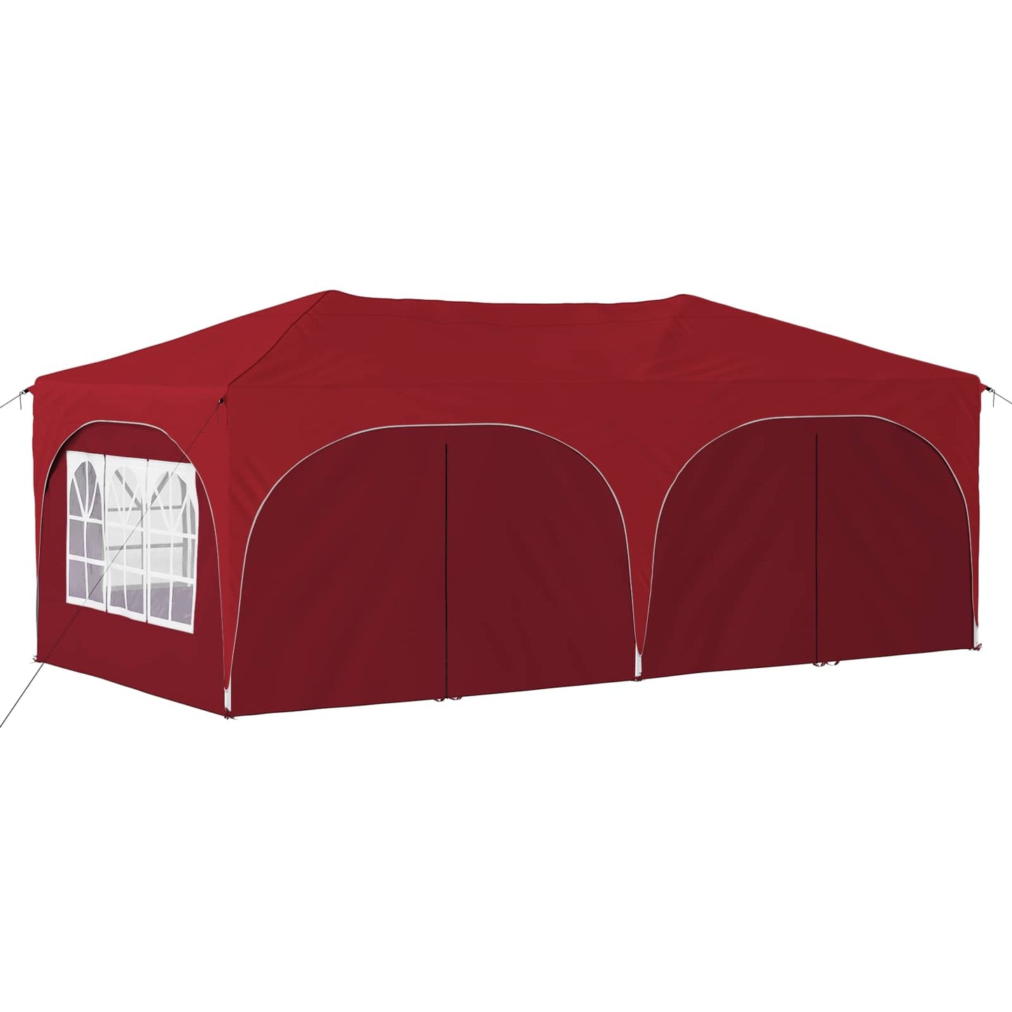 Pop-up Party Tent 575 x 288 x 245 cm Burgundy Oxford Fabric