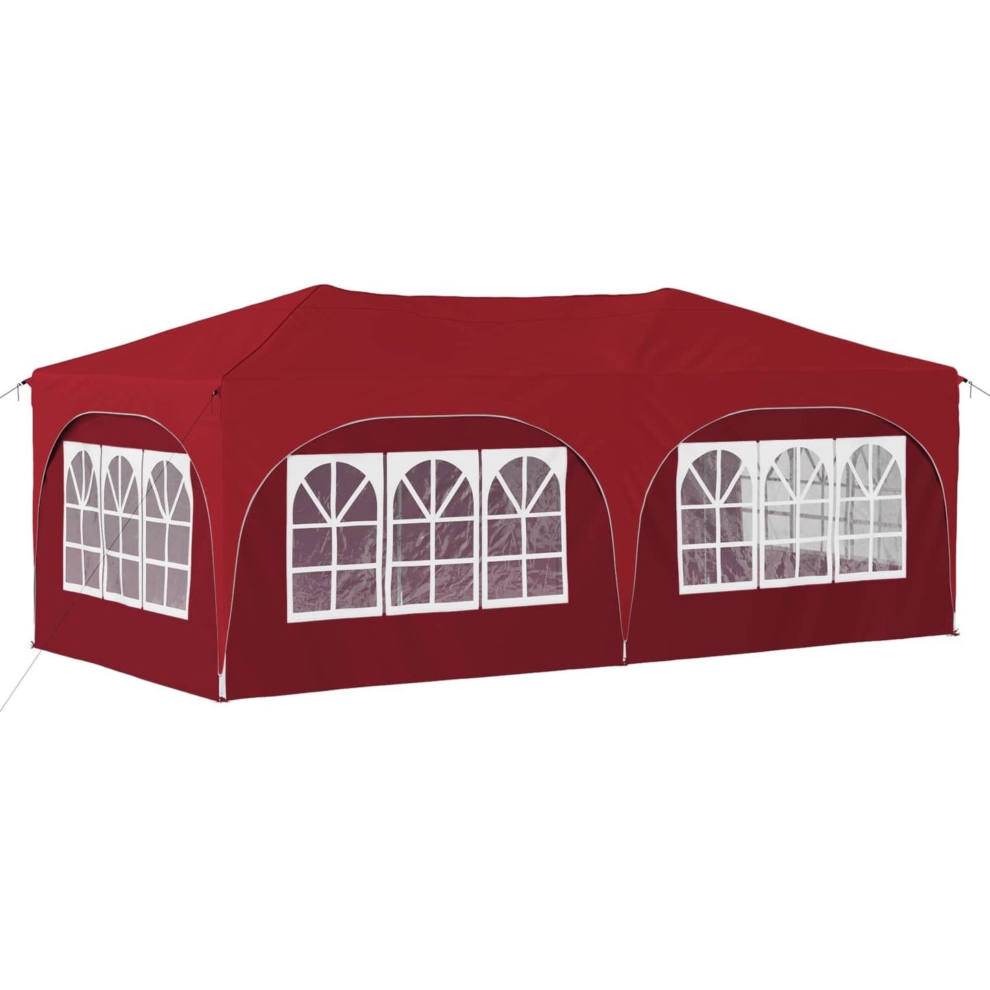 Pop-up Party Tent 575 x 288 x 245 cm Burgundy Oxford Fabric