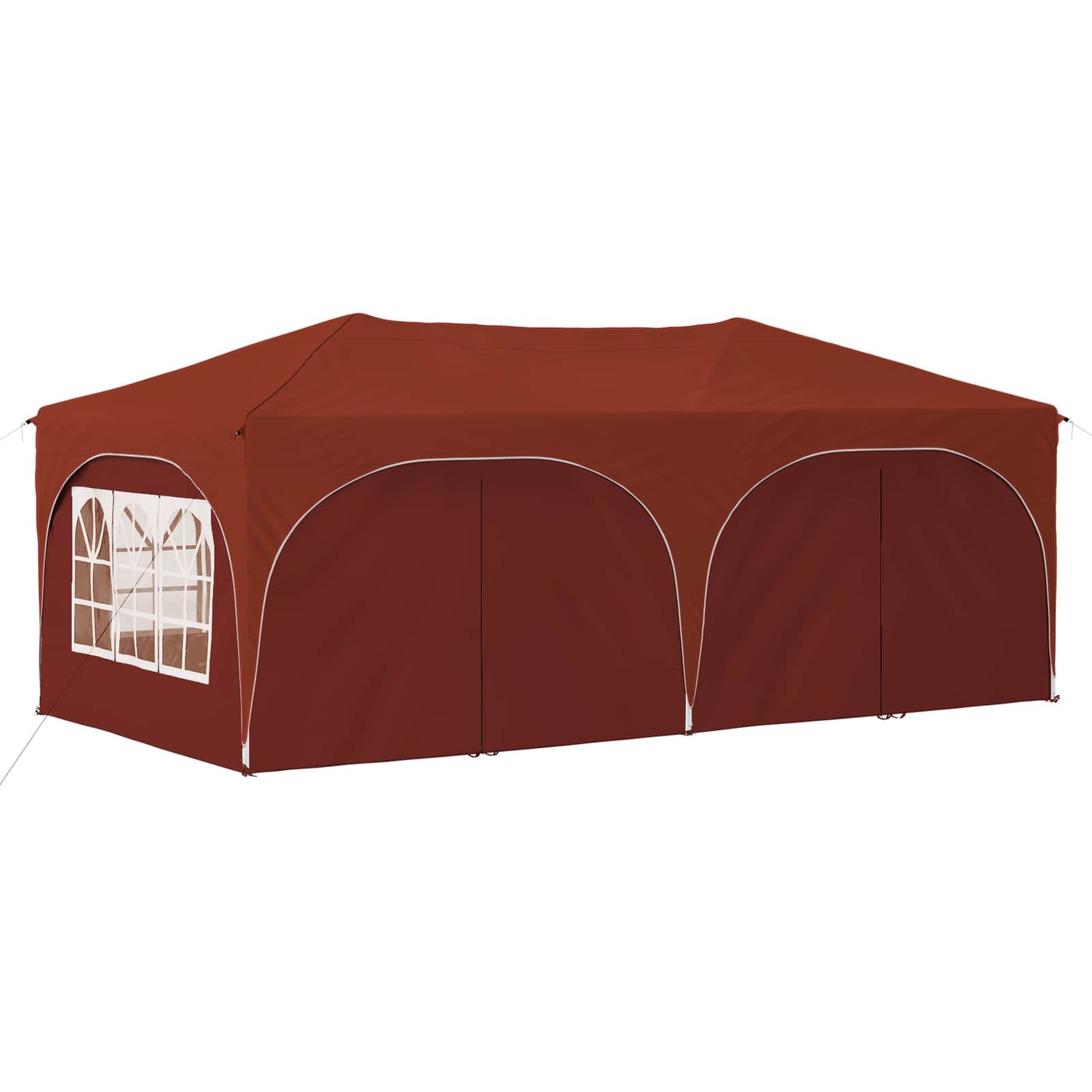 Pop-up Party Tent 575 x 288 x 245 cm Terracotta Oxford Fabric