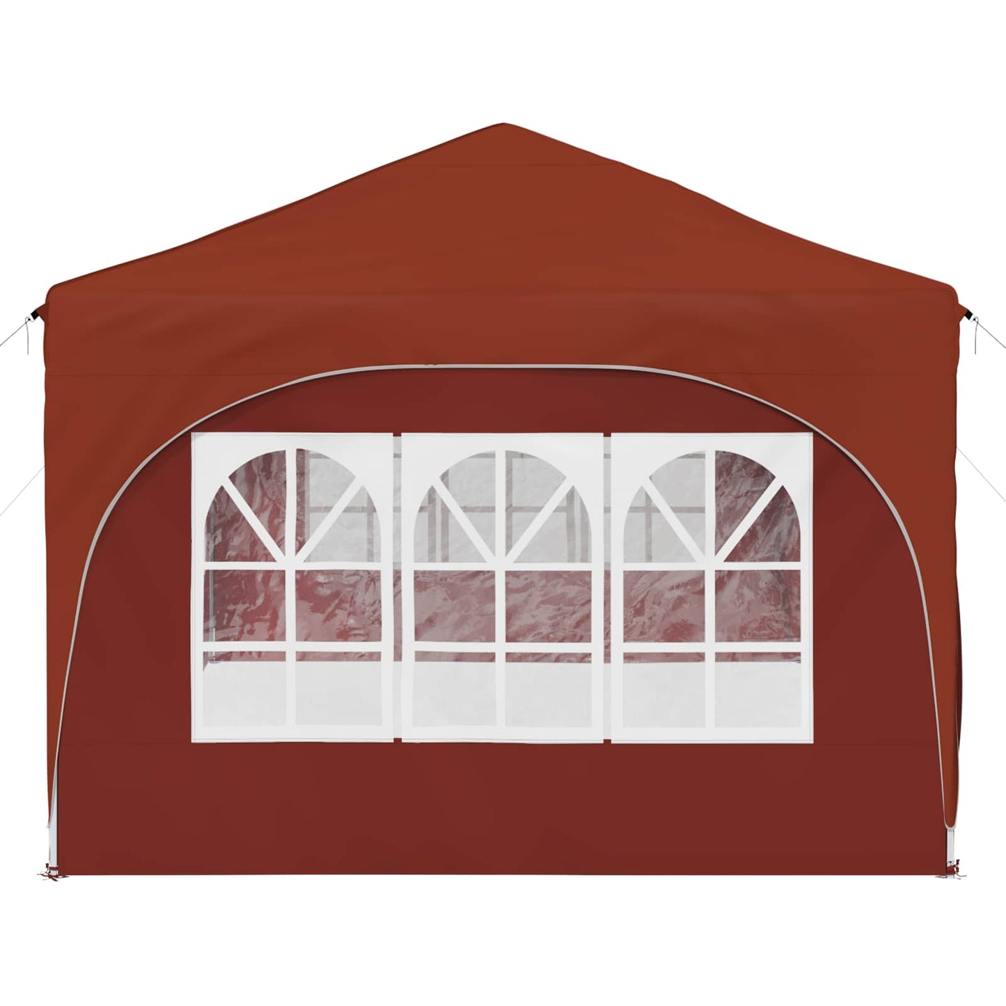 Pop-up Party Tent 575 x 288 x 245 cm Terracotta Oxford Fabric