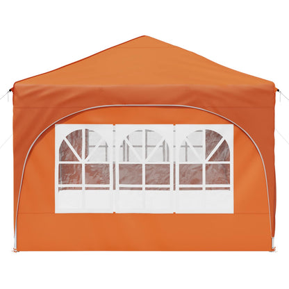Pop-up Party Tent 575 x 288 x 245 cm Orange Oxford Fabric
