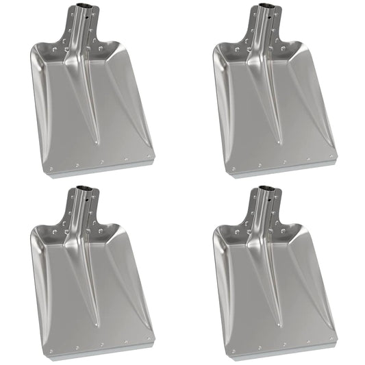 Shovel Head 4 pcs Silver 43 x 32.5 cm Aluminum