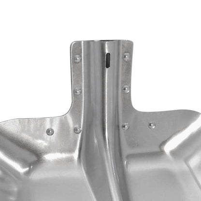 Shovel Head 4 pcs Silver 45 x 38 cm Aluminum