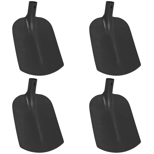 Shovel Head 4 pcs Black 34.5 x 24 cm Powder-Coated Steel