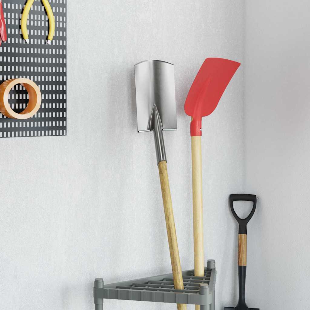 Shovel Head Silver 43 x 17 cm Powder-Coated Steel