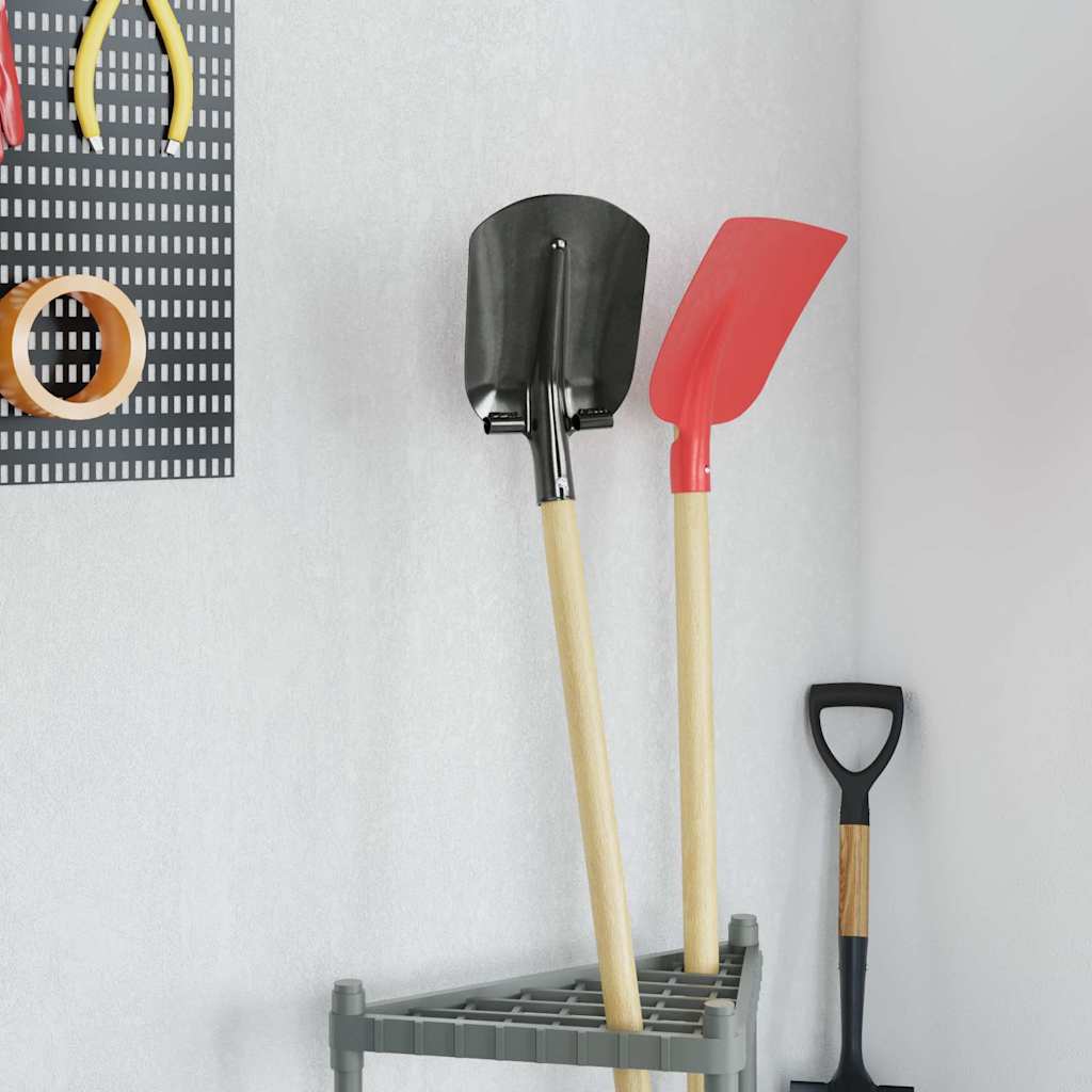 Shovel Head Silver 33 x 21 cm Powder-Coated Steel