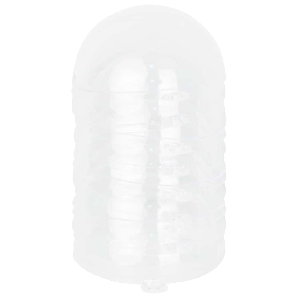 Christmas Bauble Set 50 pcs Transparent Ø 5 cm