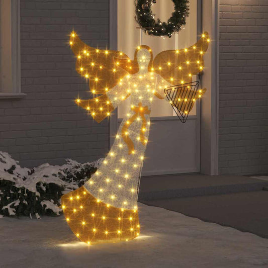 Lighted Angle LEDs Warm White 116 x 29 x 158.5 cm Polyester