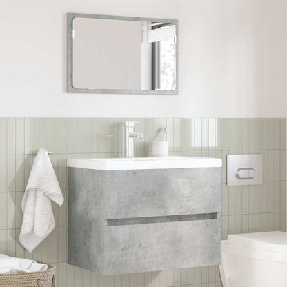 Bathroom Furniture Set Concrete Grey 60 x 38.3 x 45 cm