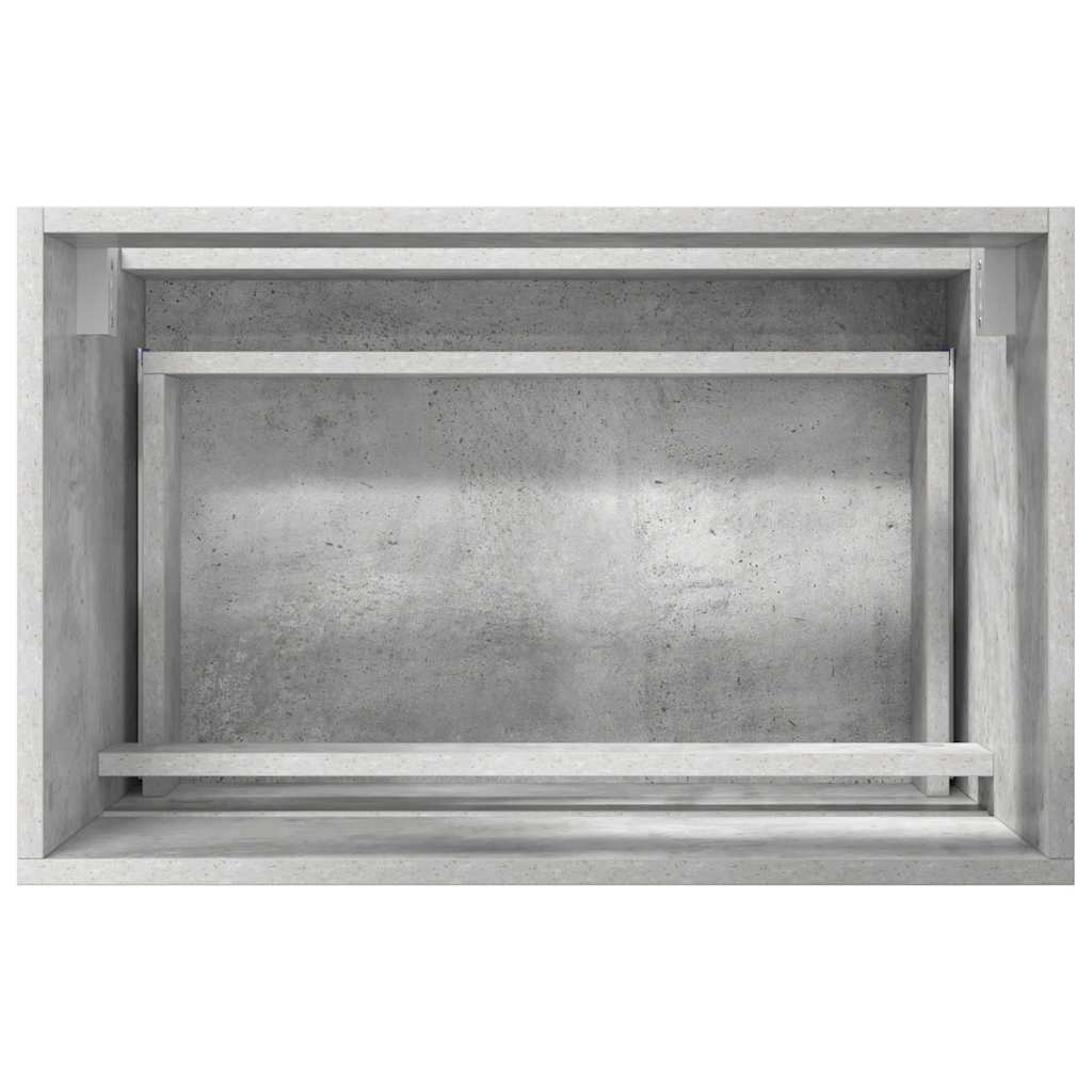 Bathroom Furniture Set Concrete Grey 60 x 38.3 x 45 cm