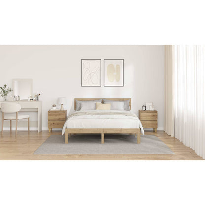 Bed Cabinets 2 pcs Artisan Oak 40 x 35 x 50 cm Engineered Wood